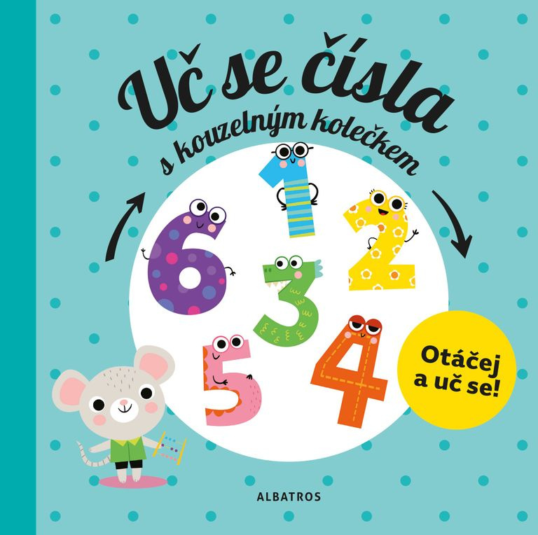 Uč se čísla s kouzelným kolečkem ALBATROS
