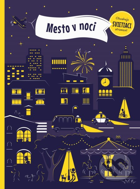 Mesto v noci - Petra Bartíková, Zuzana Kurucová (ilustrácie) - kniha z kategorie Naučné knihy