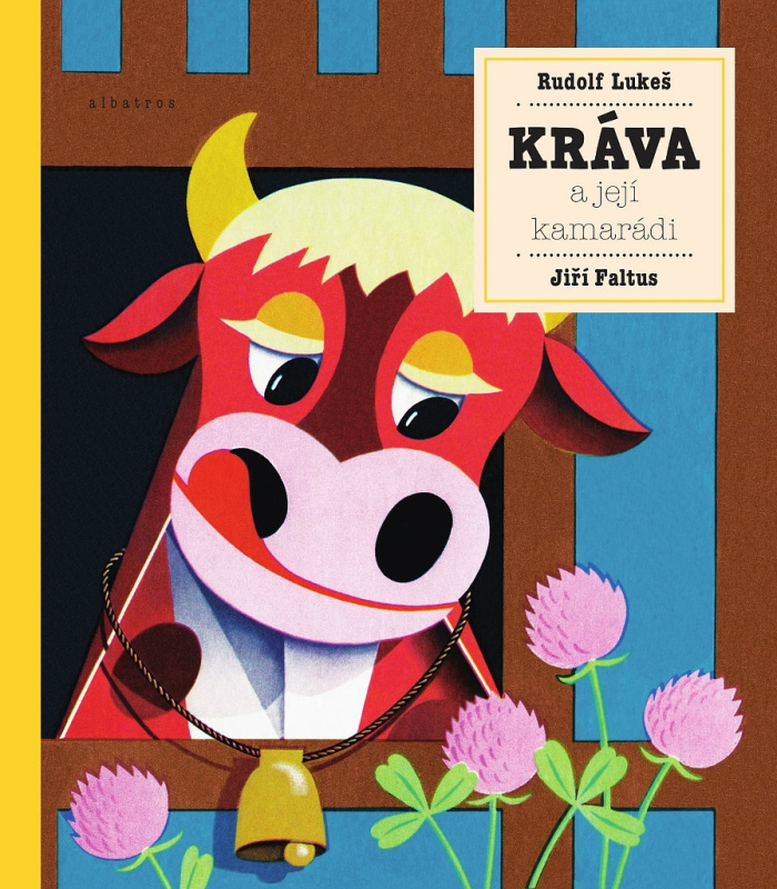 Knížka Kráva a její kamarádi CZ text 17x19cm