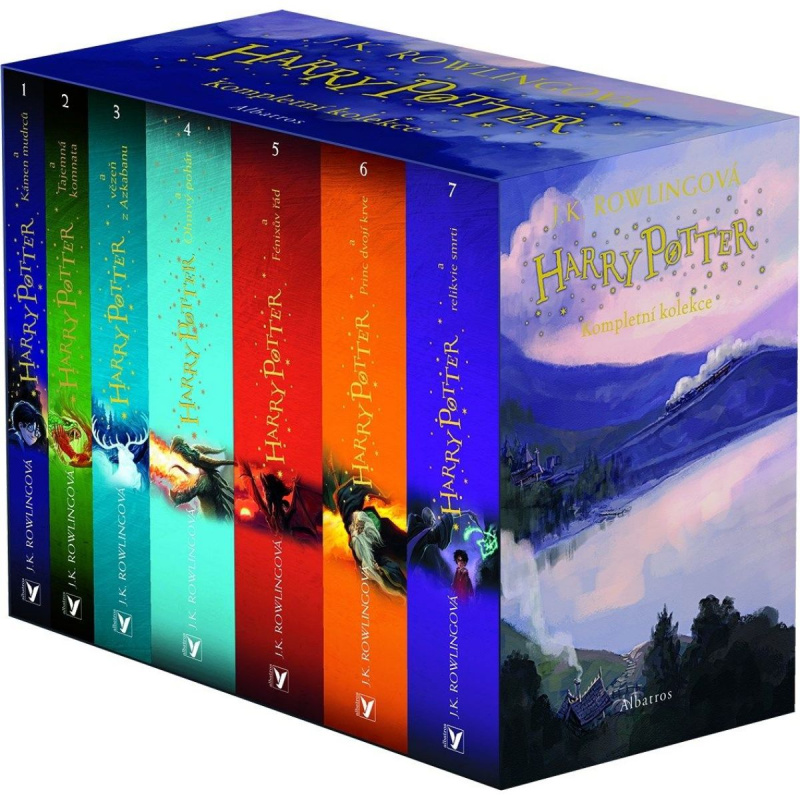 Harry Potter box 1-7 - Joanne K. Rowlingová