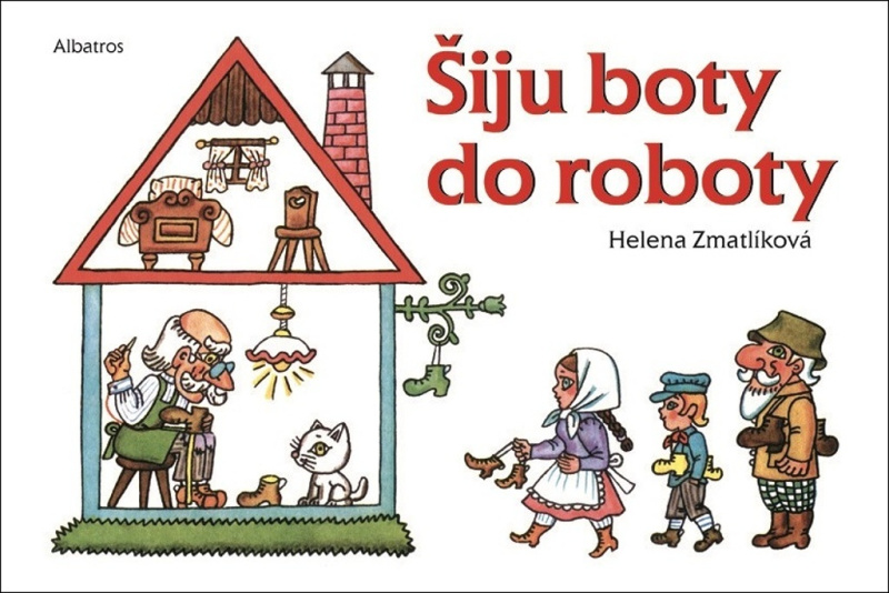 Knížka Šiju boty do roboty CZ text 24x16cm 24m+