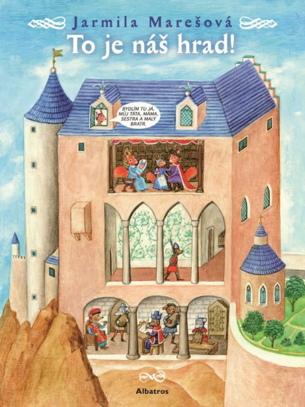 Knížka To je náš hrad! CZ text 23,5x31,5cm
