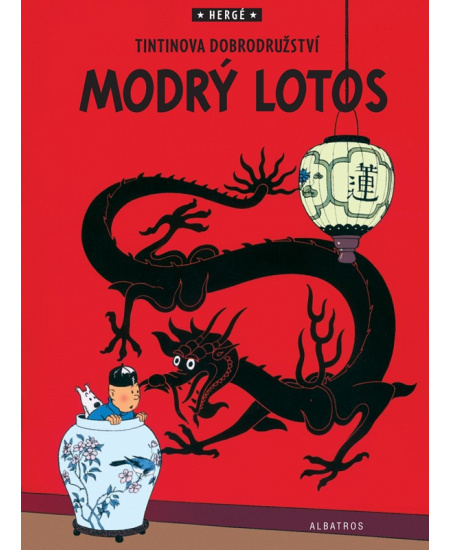 Tintin 5 - Modrý lotos - Hergé