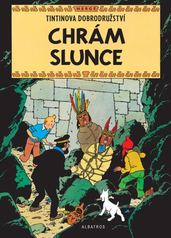 Tintin (14) - Chrám Slunce ALBATROS
