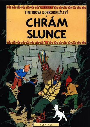 Tintin (14) - Chrám Slunce ALBATROS