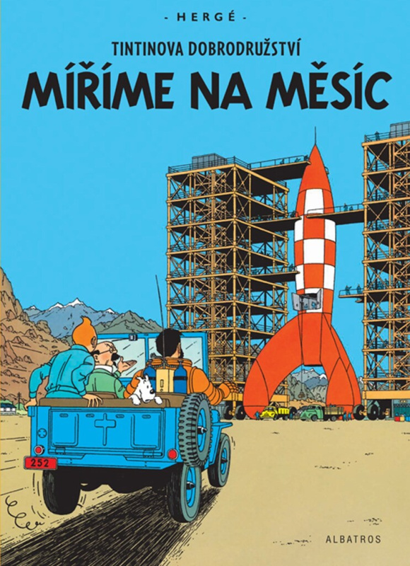Tintin 16 - Míříme na Měsíc - Hergé