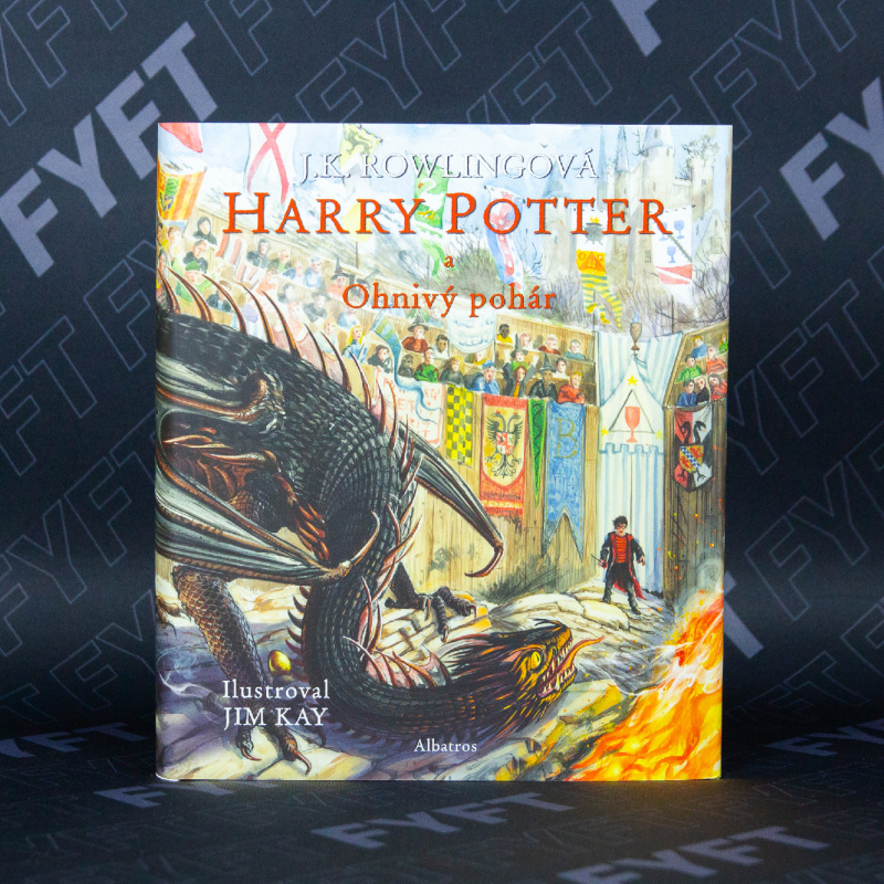 Harry Potter a Ohnivý pohár - ilustrované vydání - Joanne K. Rowlingová