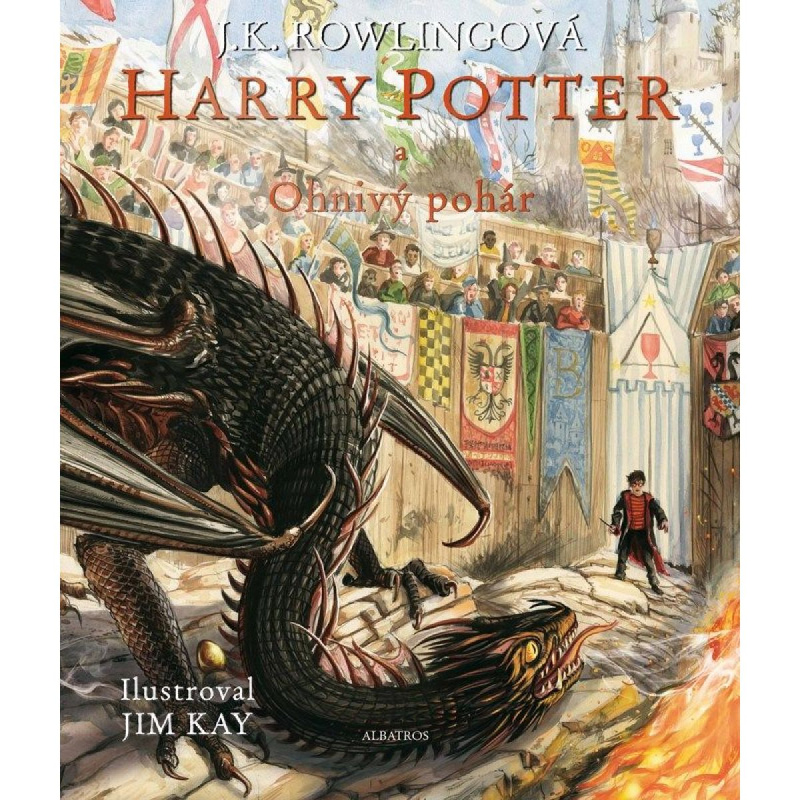 Harry Potter a Ohnivý pohár - ilustrované vydání - Joanne K. Rowlingová