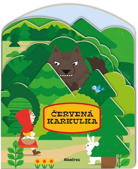 Tvarované pohádky: Červená Karkulka ALBATROS
