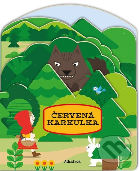 Tvarované pohádky: Červená Karkulka ALBATROS