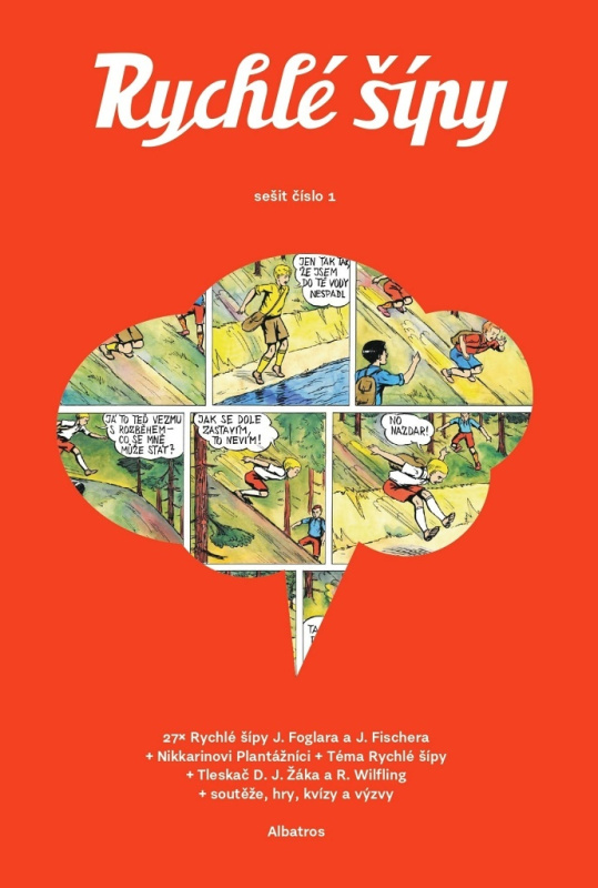 Rychlé šípy - sešit 1 - Jaroslav Foglar, David Jan Žák, Pavel Čech, Nikkarin