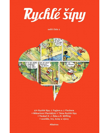 Rychlé šípy - sešit 1 - Jaroslav Foglar, David Jan Žák, Pavel Čech, Nikkarin