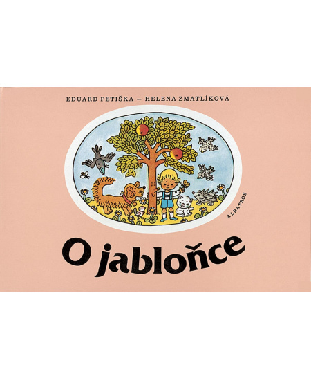 Knížka O jabloňce CZ text 24x16cm