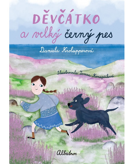 Děvčátko a velký černý pes - Daniela Krolupperová