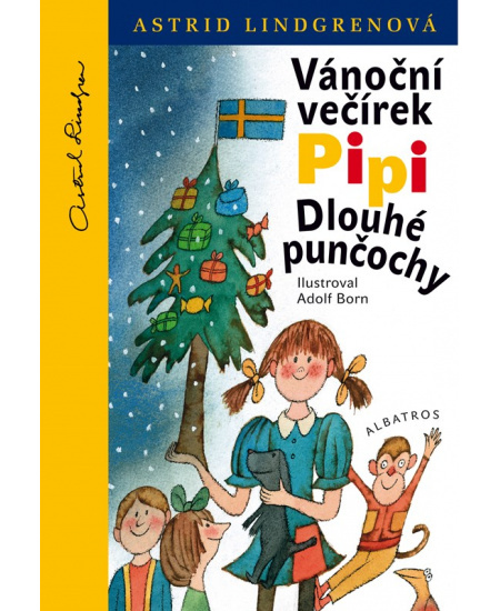 Vánoční večírek Pipi Dlouhé punčochy ALBATROS