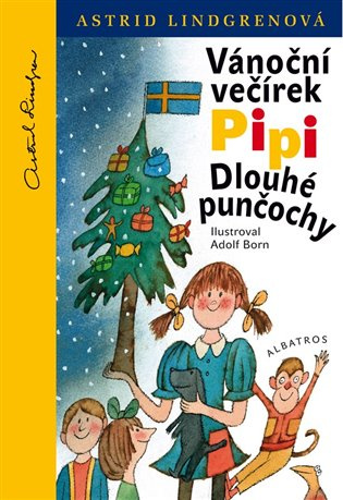 Vánoční večírek Pipi Dlouhé punčochy ALBATROS