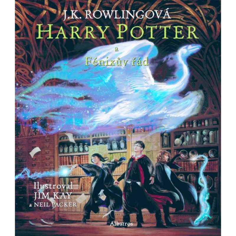 Harry Potter a Fénixův řád - ilustrované vydání - Joanne K. Rowlingová