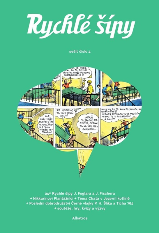 Rychlé šípy - sešit 4 - Jaroslav Foglar, Petr Hugo Šlik, Honza Smolík, Nikkarin, Ticho762, Bobo, Jiří Kalina, Vojtěch Hanuš