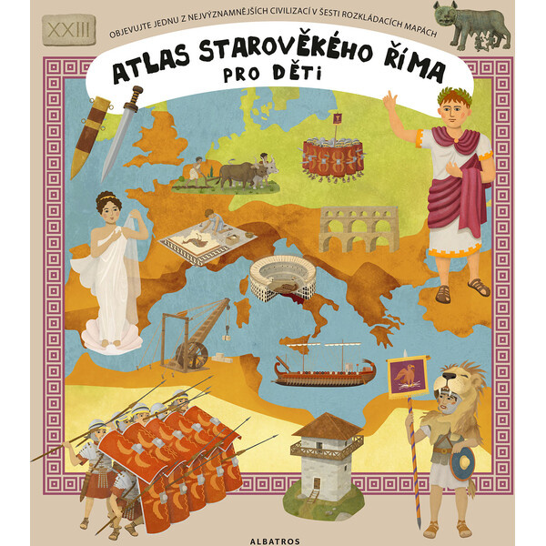 Atlas starověkého Říma pro děti