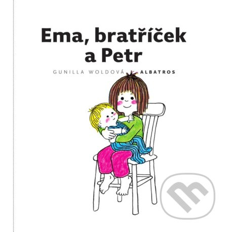 Ema, bratříček a Petr