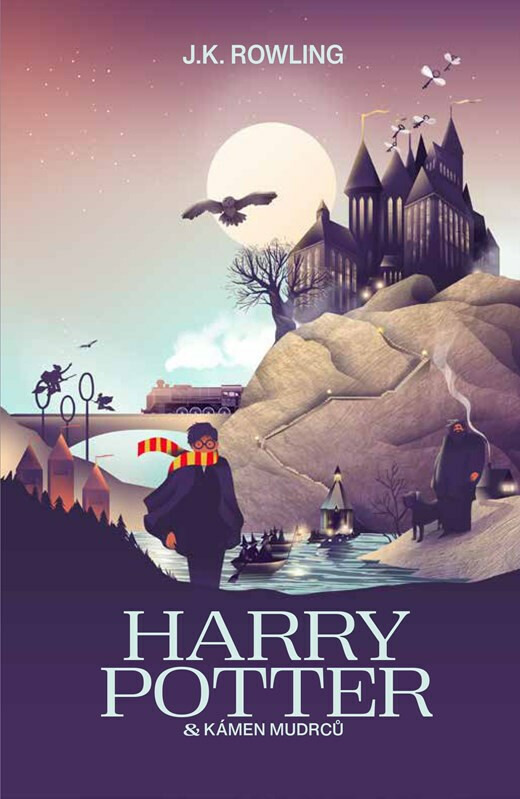 Harry Potter a Kámen mudrců. s ilustracemi Ilony Polanski - Joanne K. Rowlingová