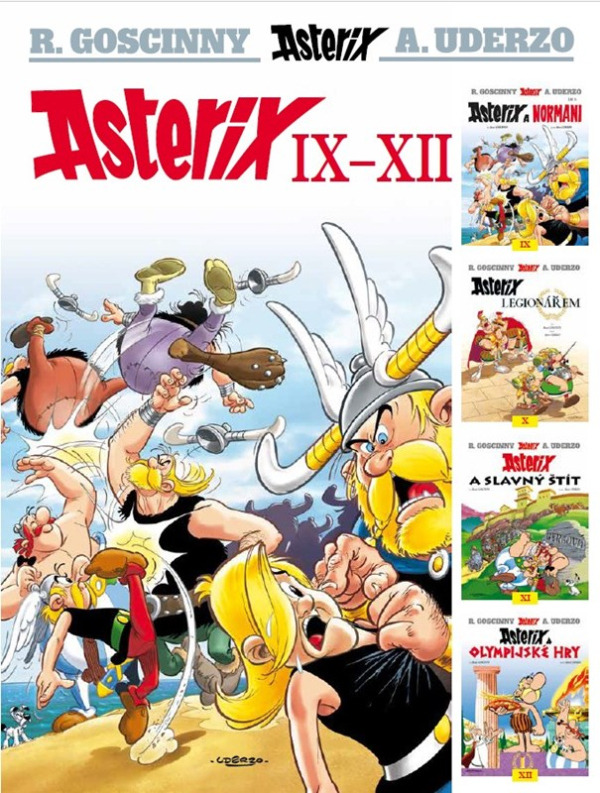 Asterix IX-XII - René Goscinny, Albert Uderzo