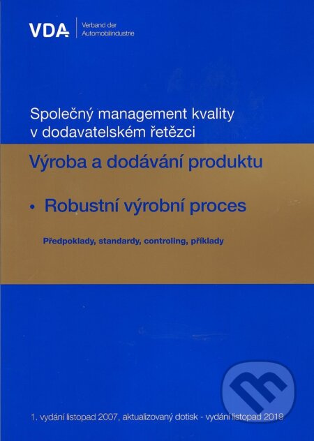 Výroba a dodávání produktu. Robustní výrobní proces - aktualizace - kniha z kategorie Odborné a naučné