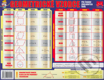 Geometrické vzorce - karta (...pre žiakov základných škôl) - kniha z kategorie 2. stupeň