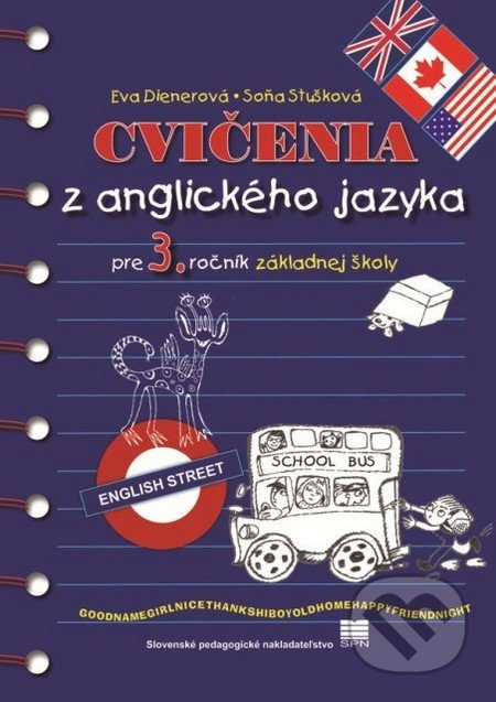 Cvičenia z anglického jazyka pre 3. ročník základnej školy - kniha z kategorie Jazykové učebnice a slovníky