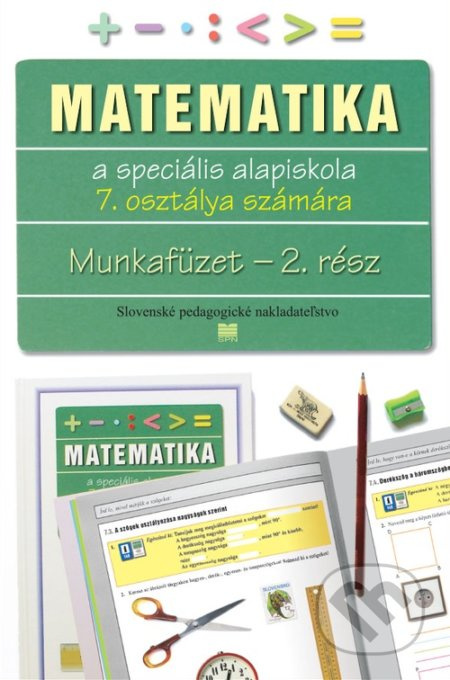 Pracovný zošit z matematiky pre 7. ročník ŠZŠ s VJM, 2. časť - kniha z kategorie 2. stupeň