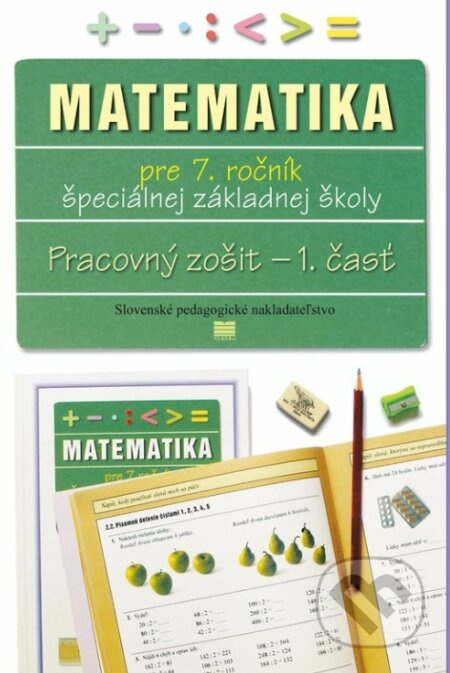 Pracovný zošit z matematiky pre 7. ročník ŠZŠ, 1. časť - kniha z kategorie 2. stupeň