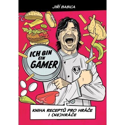 Komiksová kuchařka Ich bin ein Gamer - Kniha receptů pro hráče i (ne)hráče EMINENT - Ing. Jiří Kuchař
