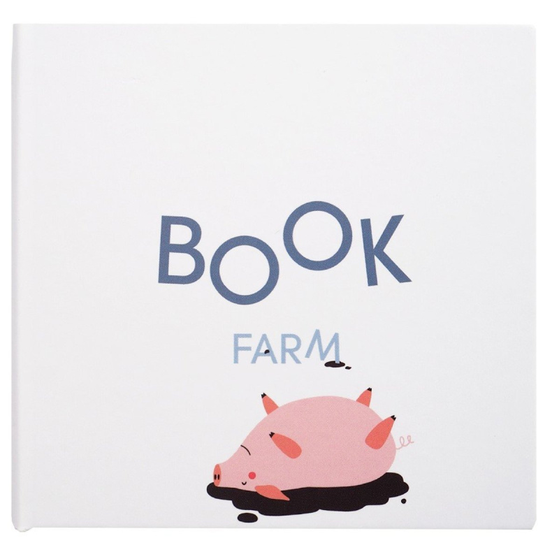 Kolorky Book Farm otočná knížka pro děti 1 ks