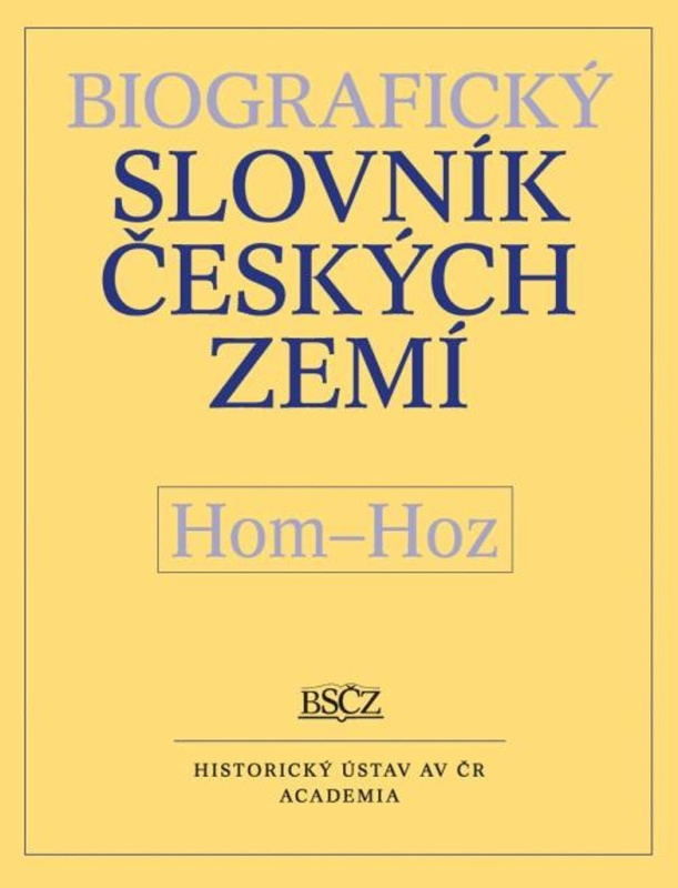 Biografický slovník českých zemí (Hom–Hoz) 26.díl - Zdeněk Doskočil
