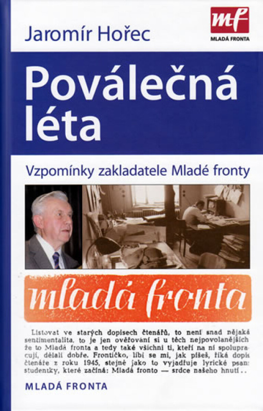 Poválečná léta - Jaromír Hořec