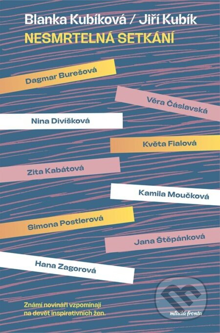 Nesmrtelná setkání - Blanka Kubíková, Jiří Kubík