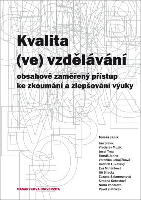 Kvalita (ve) vzdělávání - Tomáš Janík - kniha z kategorie Pedagogika