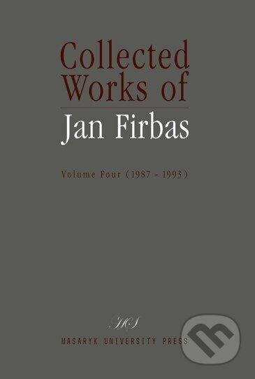 Collected Works of Jan Firbas: Volume Four (1987-1993)