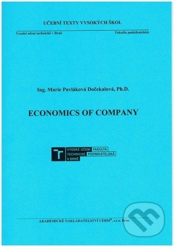Economics of Company - Marie Pavláková-Dočekalová - kniha z kategorie Ekonomie