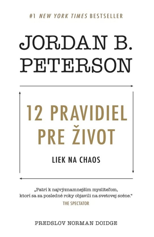 12 pravidiel pre život -  Jordan B. Peterson