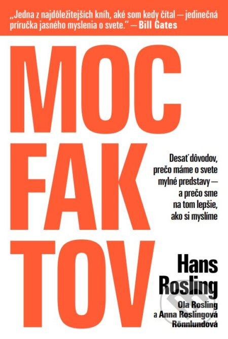Moc faktov (Desať dôvodov, prečo máme o svete mylné predstavy – a prečo sme na tom lepšie,  ako si myslíme) - kniha z kategorie Humanitní a…