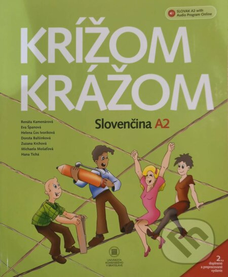 Krížom krážom - Slovenčina A2+ Audio online (2. doplnené a prepracované vydanie) - kniha z kategorie Jazykové učebnice a slovníky