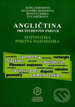 Angličtina pre študentov FMFI UK – Matematika, poistná matematika - kniha z kategorie Jazykové učebnice a slovníky