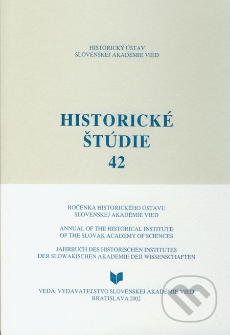 Historické štúdie 42 - Kolektív autorov - kniha z kategorie Historie