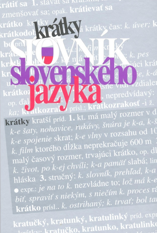 Krátky slovník slovenského jazyka (4. doplnené a upravené vydanie) - kniha z kategorie Jazykové učebnice a slovníky