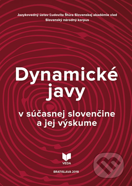Dynamické javy v súčasnej slovenčine a jej výskume - kniha z kategorie Jazyková antropologie