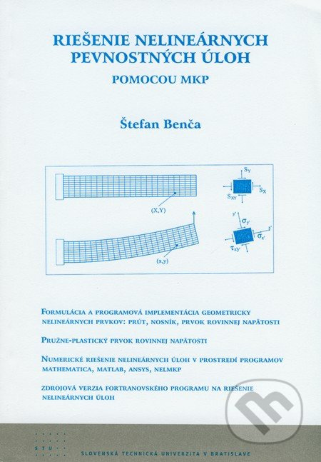 Riešenie nelineárnych pevnostných úloh pomocou MKP - kniha z kategorie Učebnice a slovníky