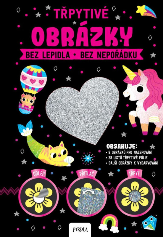Třpytivé obrázky - kniha z kategorie Úkoly pro děti