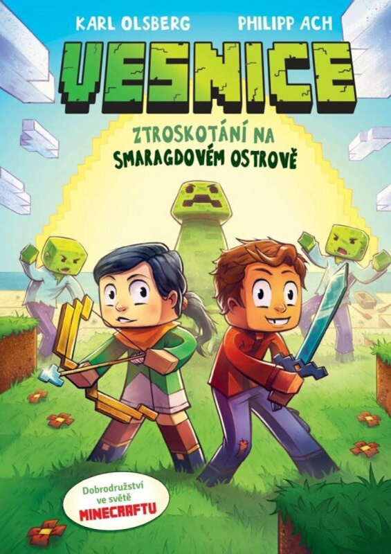 Minecraft: Vesnice. Ztroskotání na Smaragdovém ostrově