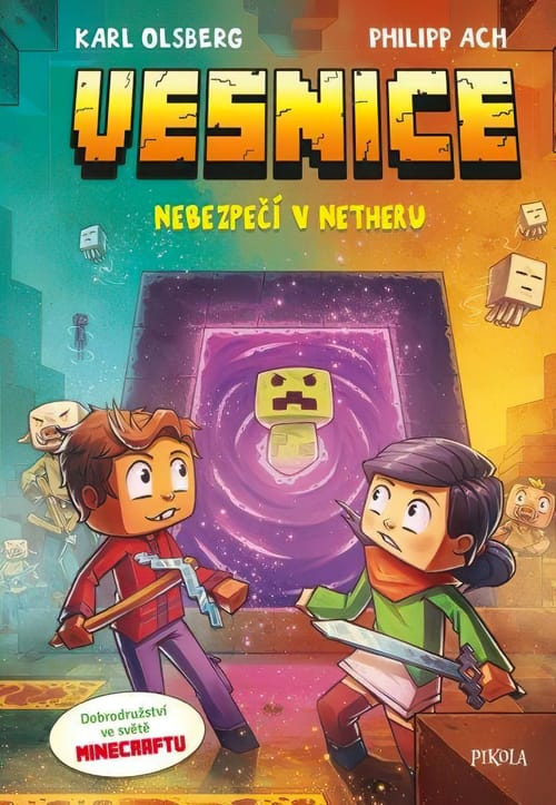 Minecraft: Vesnice. Nebezpečí v Netheru Euromedia Group, a.s.